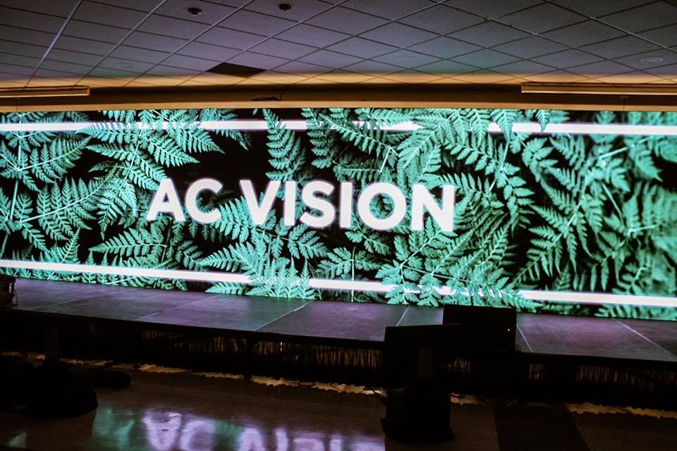 Algonquin College Ottawa Event LED Video Wall Programming Video Stage Vision Rental Production