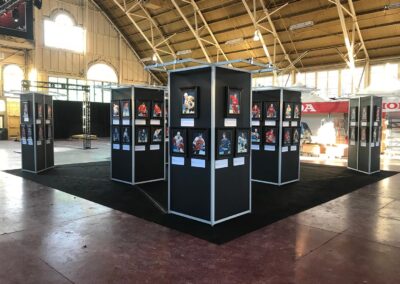 NHL Ottawa Event Booth Tracking Lighting Design Customize Rental Production
