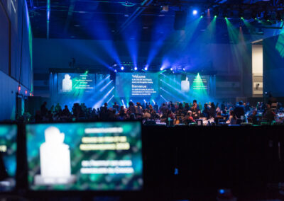 RPIC Ottawa Event Conference Stage Monitor Projector Video Mapping Screen Camera Lighting Truss Speaker Rental Production