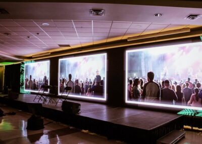 Algonquin College Ottawa Event LED Video Wall Programming Video Stage Rental Production