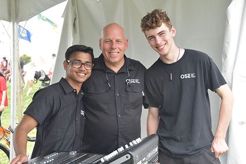 OSE Crew - Behind the Scenes Photos - Barrhaven Canada Day Celebration