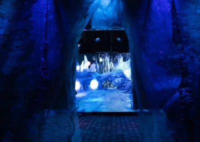 OSE Event Portfolio Photos - Fire and Ice Festival - Bank Street BIA - Interactive LED Video Wall