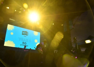 OSE Event Portfolio Photos - Latin Sparks - Video Wall on Festival Stage