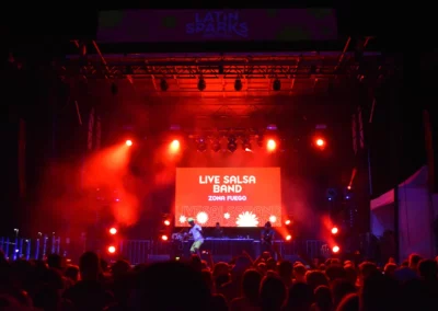 OSE Event Portfolio Photos - Latin Sparks - Festival Stage Lighting Design