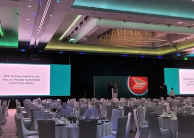 OSE Event Portfolio Photos - Canada Post - Video Walls and Staging for Corporate Conference
