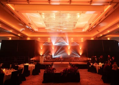 OSE Event Portfolio Photos - CASCO CHEO Fundraiser - Fundraiser Ballroom with Stage and Runway