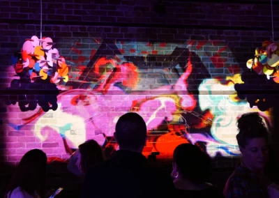 OSE Event Portfolio Photos - Taste of Ottawa - Interactive Experience Projection